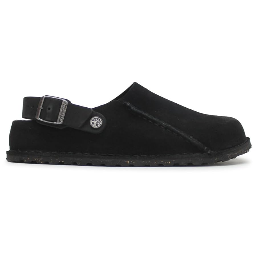 Amazon.com | Birkenstock Unisex Lutry Premium Suede Black
